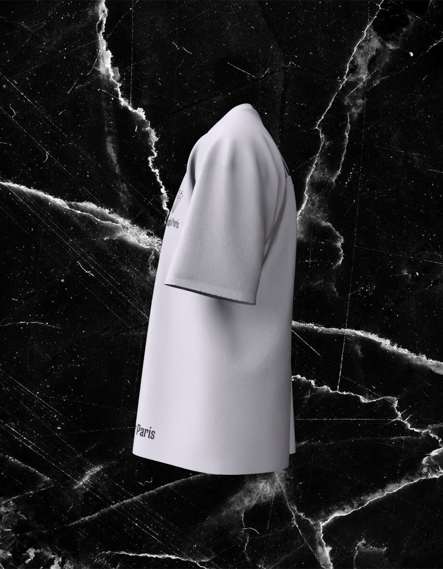 T-SHIRT "CLASSIQUE" SAPHIR PARIS™ BLANC